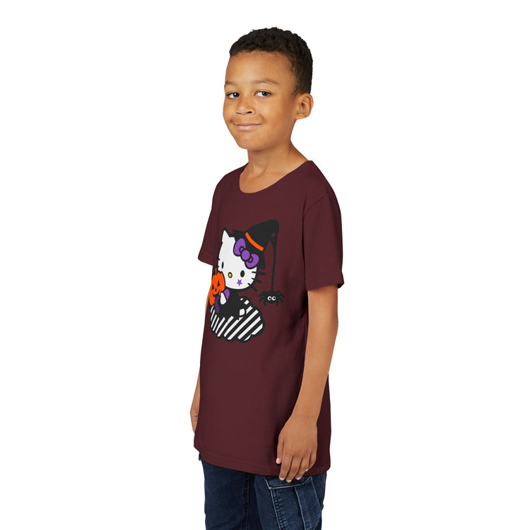 Witchy Kitty Youth Tee - Fandom-Made