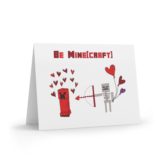 Be MINECRAFT Greeting Cards - Fandom-Made