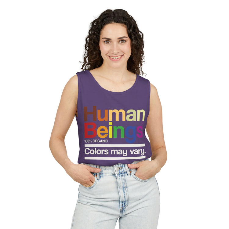 Human Beings Tank Top - Fandom-Made