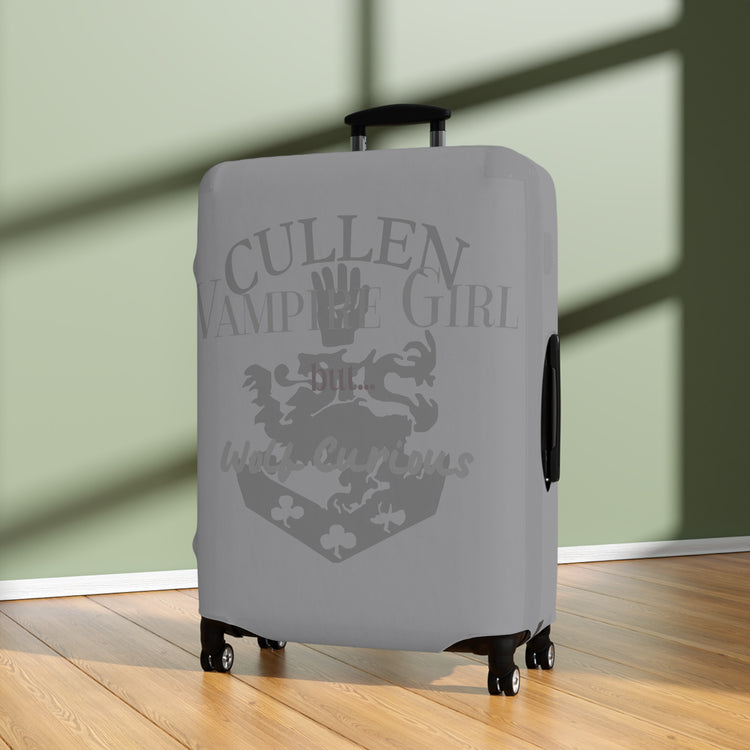 Vampire Girl But...Wolf Curious Luggage Cover