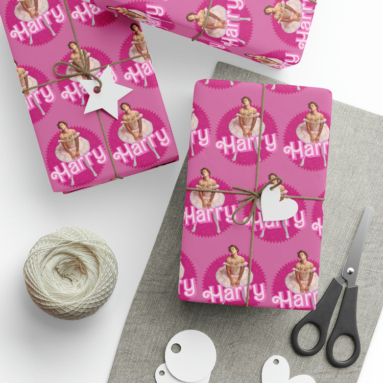 Harry Styles Barbie Wrapping Paper - Fandom-Made