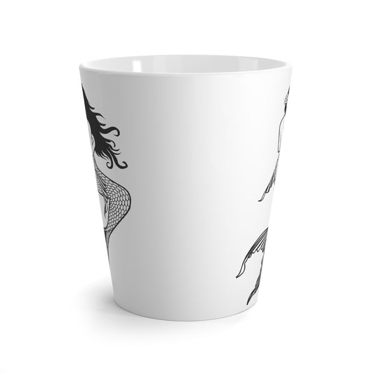 Mermaid Waiting Latte Mug - Fandom-Made