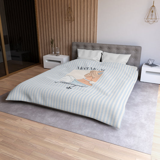 Meet Me At Midnight Duvet Cover