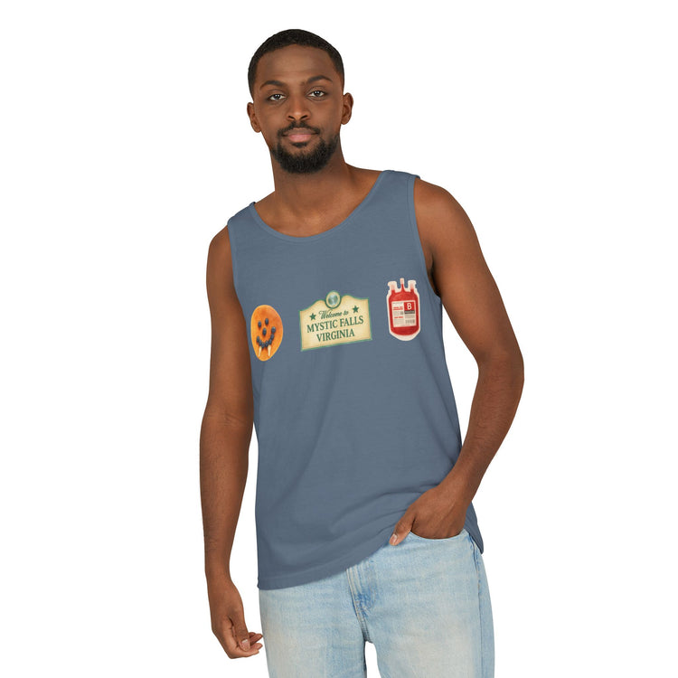 Feeling Mystic Unisex Garment-Dyed Tank Top