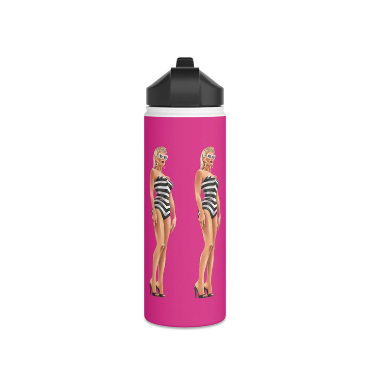 Barbie Water Bottle - Fandom-Made