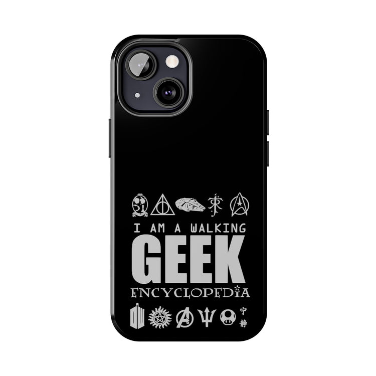 Geekdom Encyclopedia Phone Cases