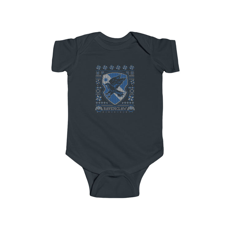 Ravenclaw Ugly Christmas Sweater Infant Bodysuit