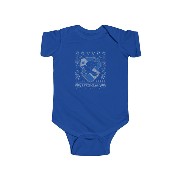 Ravenclaw Ugly Christmas Sweater Infant Bodysuit