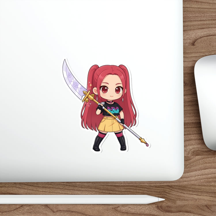 Warrior Mira Die-Cut Sticker