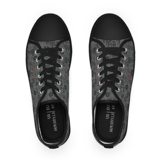 Supernatural Symbols Men's Sneakers - Fandom-Made