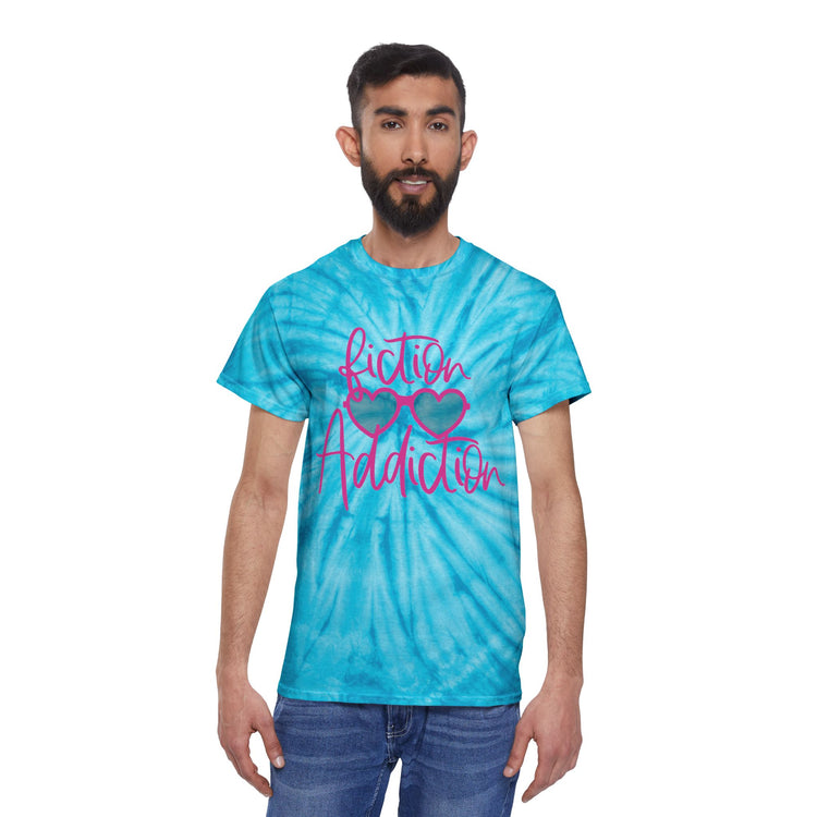 Fiction Addiction Tie-Dye Tee - Fandom-Made