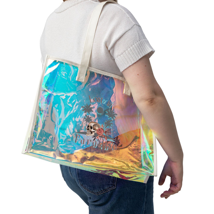 Lost in Paradise Holographic Tote Bag - Fandom-Made