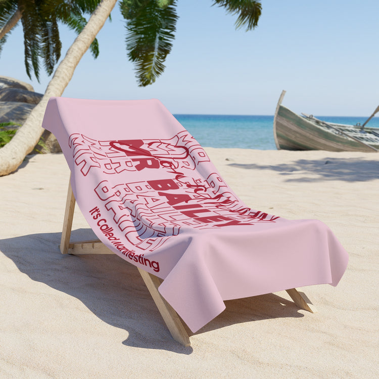Mr. Bailey Beach Towel