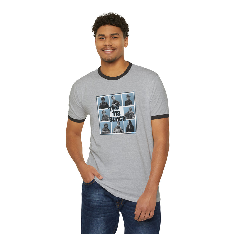 The 118 Bunch Unisex Cotton Ringer T-Shirt - Fandom-Made