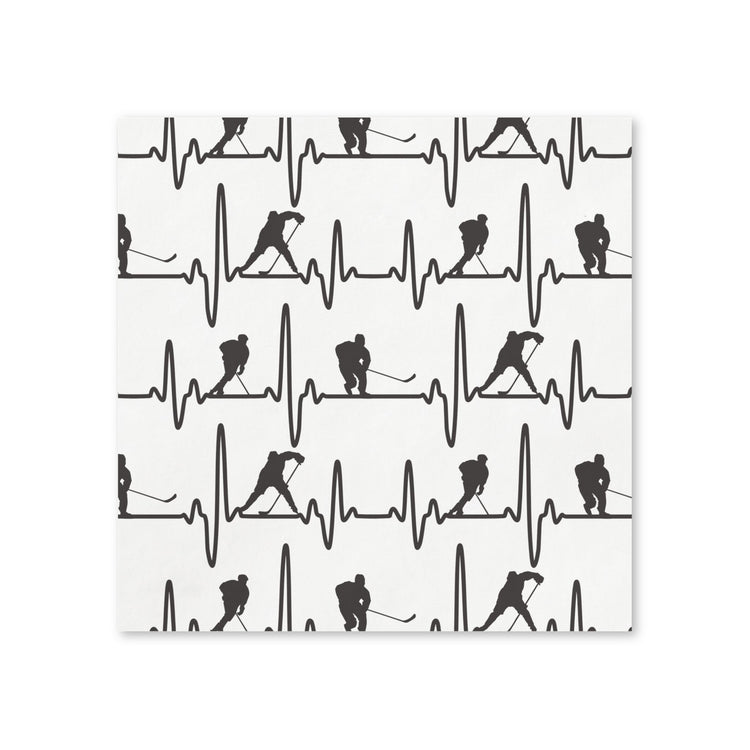 My Heart Beats For Hockey Napkins - Fandom-Made