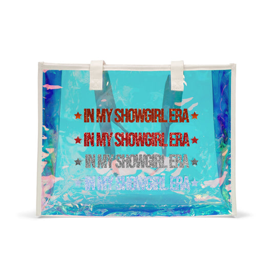 Showgirl Era Holographic Tote Bag - Fandom-Made