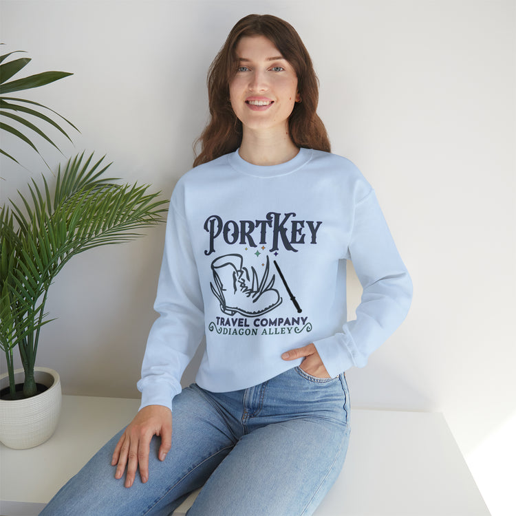 Port Key Travel Sweatshirt - Fandom-Made