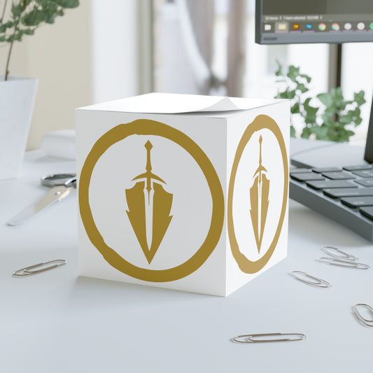 D & D Paladin Note Cube