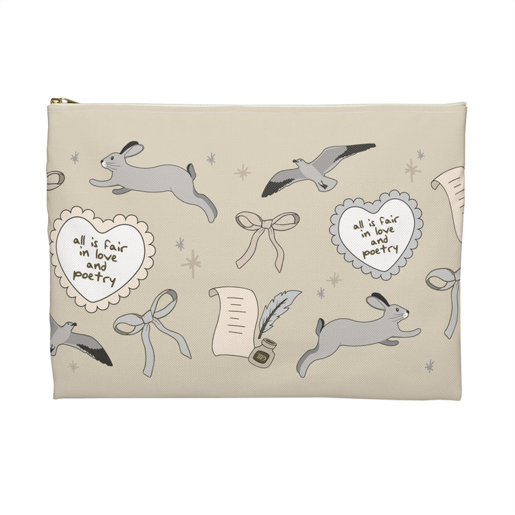 Tortured Poet All-Over Print Pouch - Fandom-Made