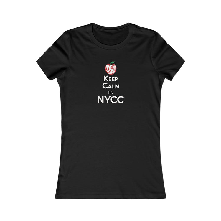 Keep Calm NYCC Women's Relaxed T-Shirt