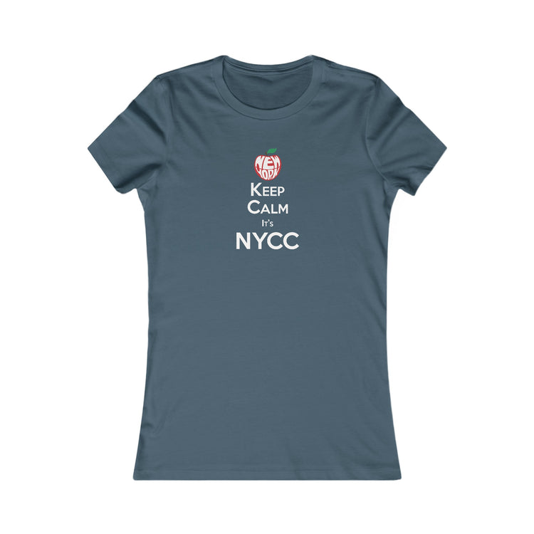 Keep Calm NYCC Women's Relaxed T-Shirt