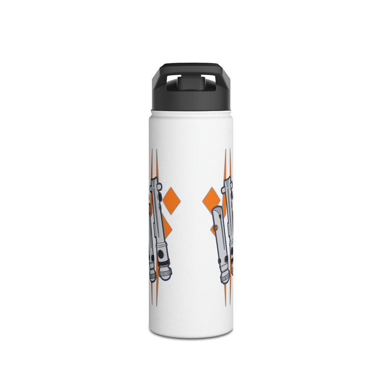 Ahsoka Tano Lightsaber Stainless Steel Water Bottle - Fandom-Made