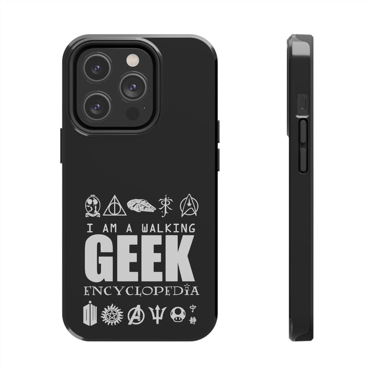 Geekdom Encyclopedia Phone Cases