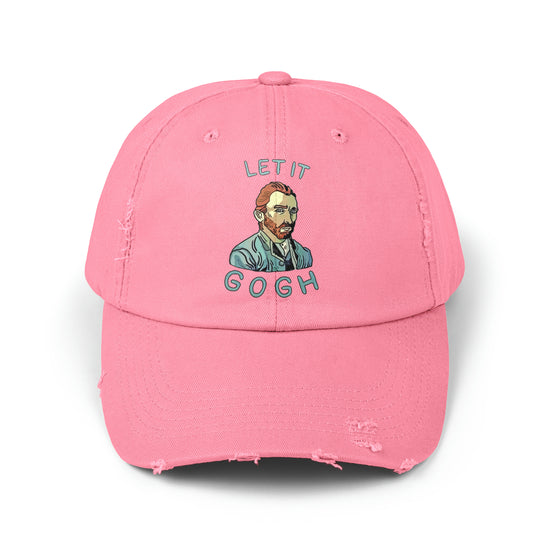 Let it Gogh Distressed Cap - Fandom-Made