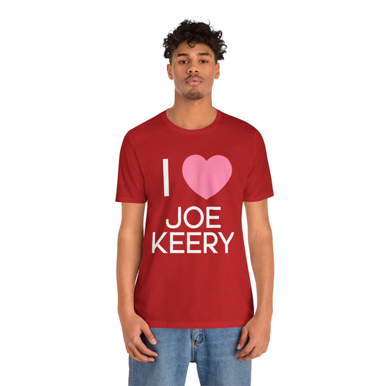 I Love Joe Keery Unisex T-Shirt - Fandom-Made