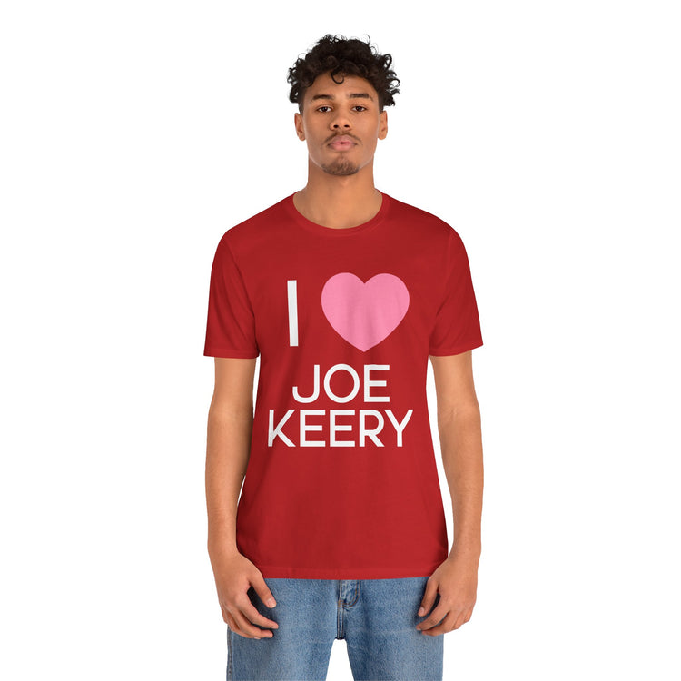 I Love Joe Keery Unisex T-Shirt - Fandom-Made