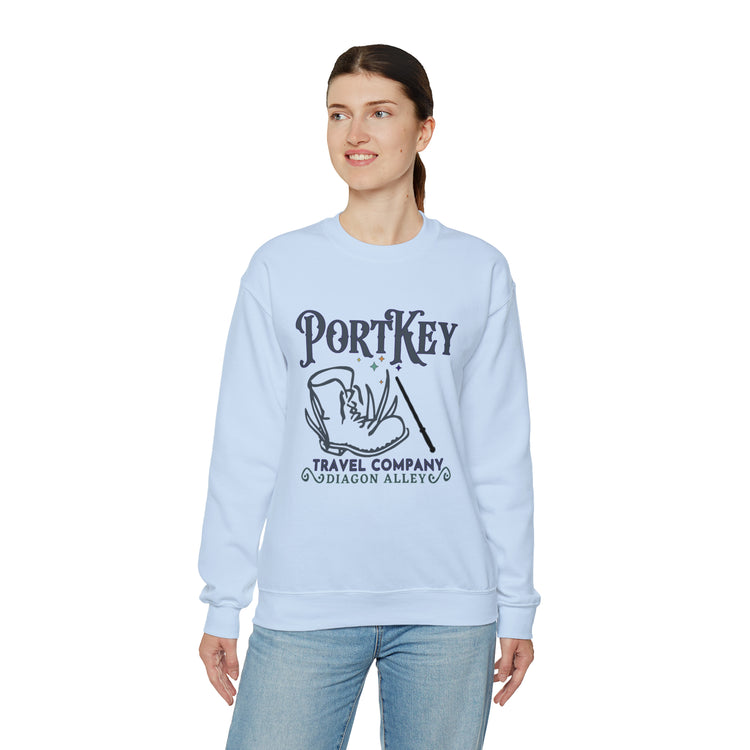 Port Key Travel Sweatshirt - Fandom-Made