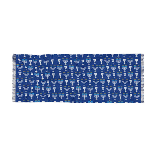 Menorahs Light Scarf