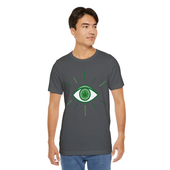 Pot Leaf Third Eye Unisex T-Shirt - Fandom-Made
