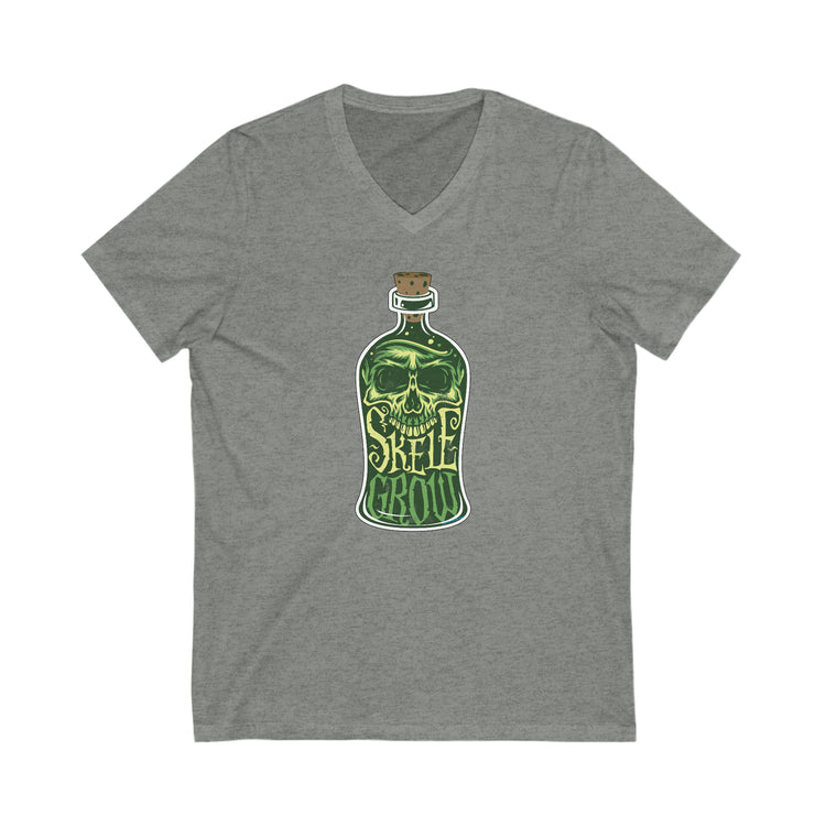 Skelegrow Potion V-Neck Tee - Fandom-Made