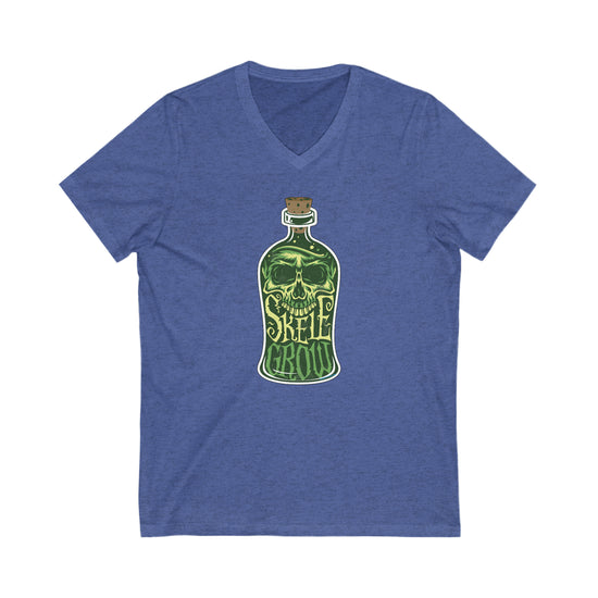 Skelegrow Potion V-Neck Tee - Fandom-Made