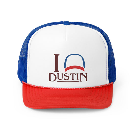 I Love Dustin (Henderson) Trucker Caps - Fandom-Made