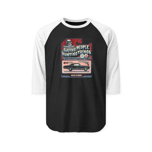 Dean's Baby 3/4 Raglan Shirt - Fandom-Made