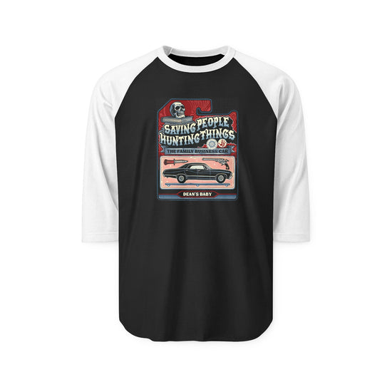 Dean's Baby 3/4 Raglan Shirt - Fandom-Made