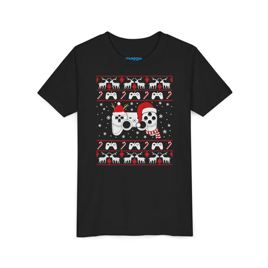 Gaming Ugly Christmas Youth Tee