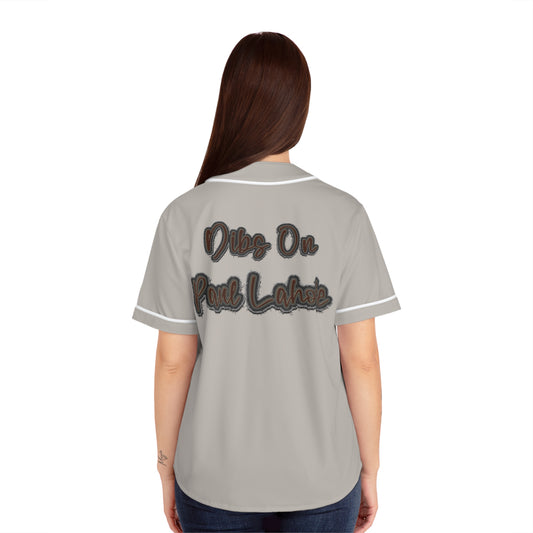 Dibs On Paul Lahote Women's Baseball Jersey - Fandom-Made