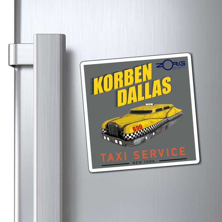 Korben Dallas Taxi Service Magnet