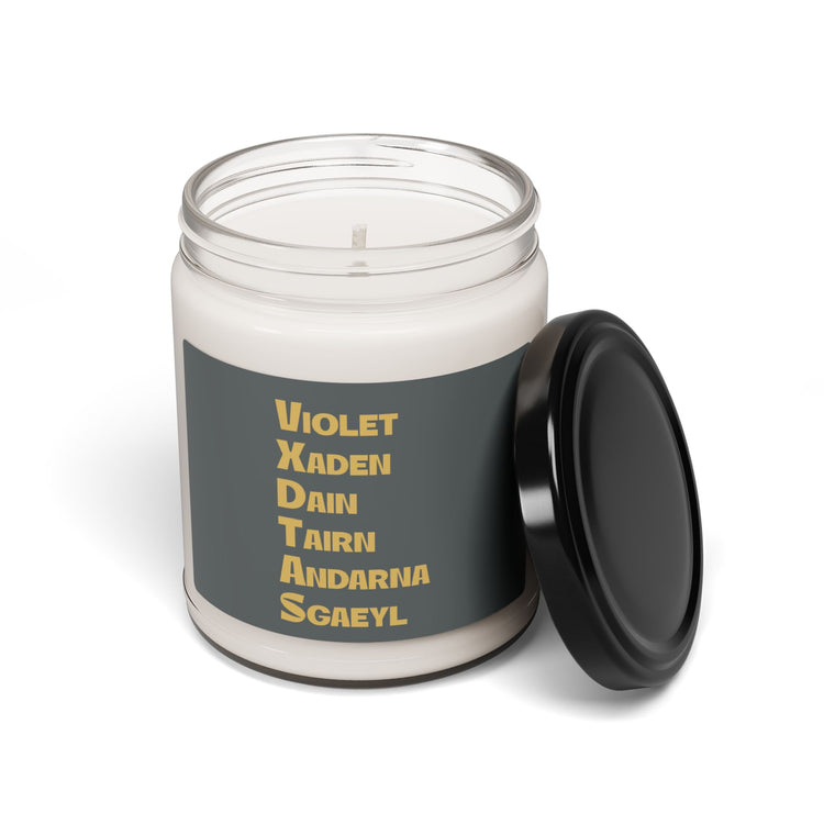 Fourth Wing Names Scented Soy Candle