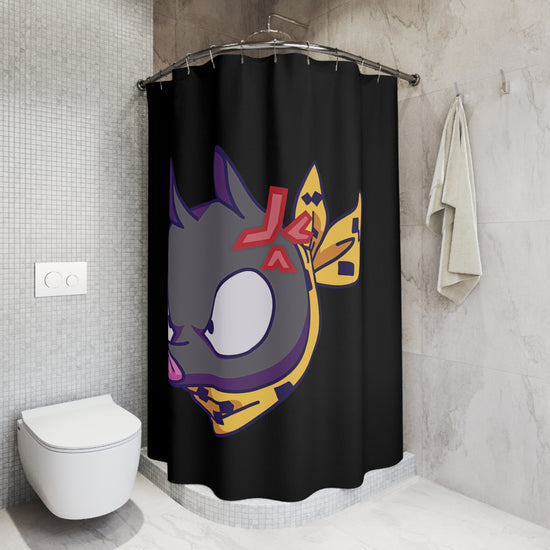 PChan Shower Curtain - Fandom-Made