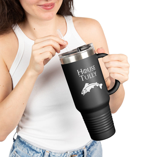 House Tully Insulated Tumbler - Fandom-Made