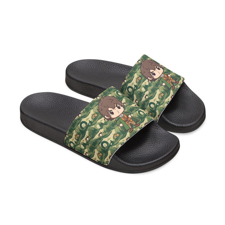 Frodo All-Over Print Youth Slides - Fandom-Made