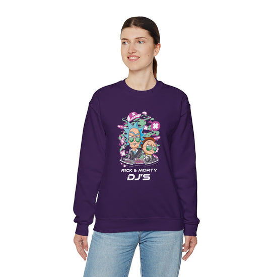 DJs Rick & Morty Unisex Sweatshirt - Fandom-Made