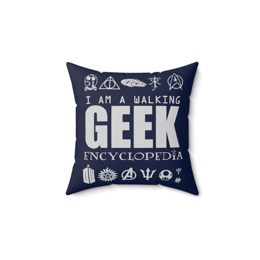 Geekdom Encyclopedia Pillow - Fandom-Made
