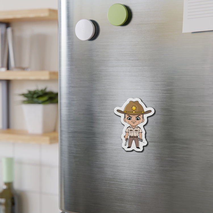 Rick Grimes Die-Cut Magnet - Fandom-Made