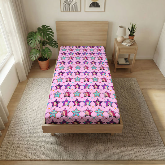 Huntrix Twin Flat Sheet - Fandom-Made
