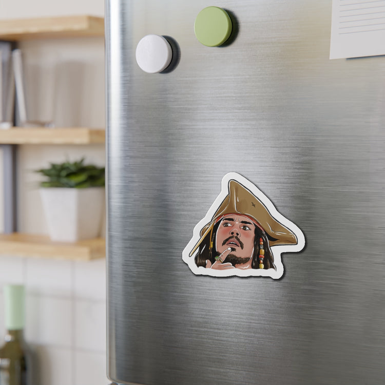 Jack Sparrow Die-Cut Magnets - Fandom-Made